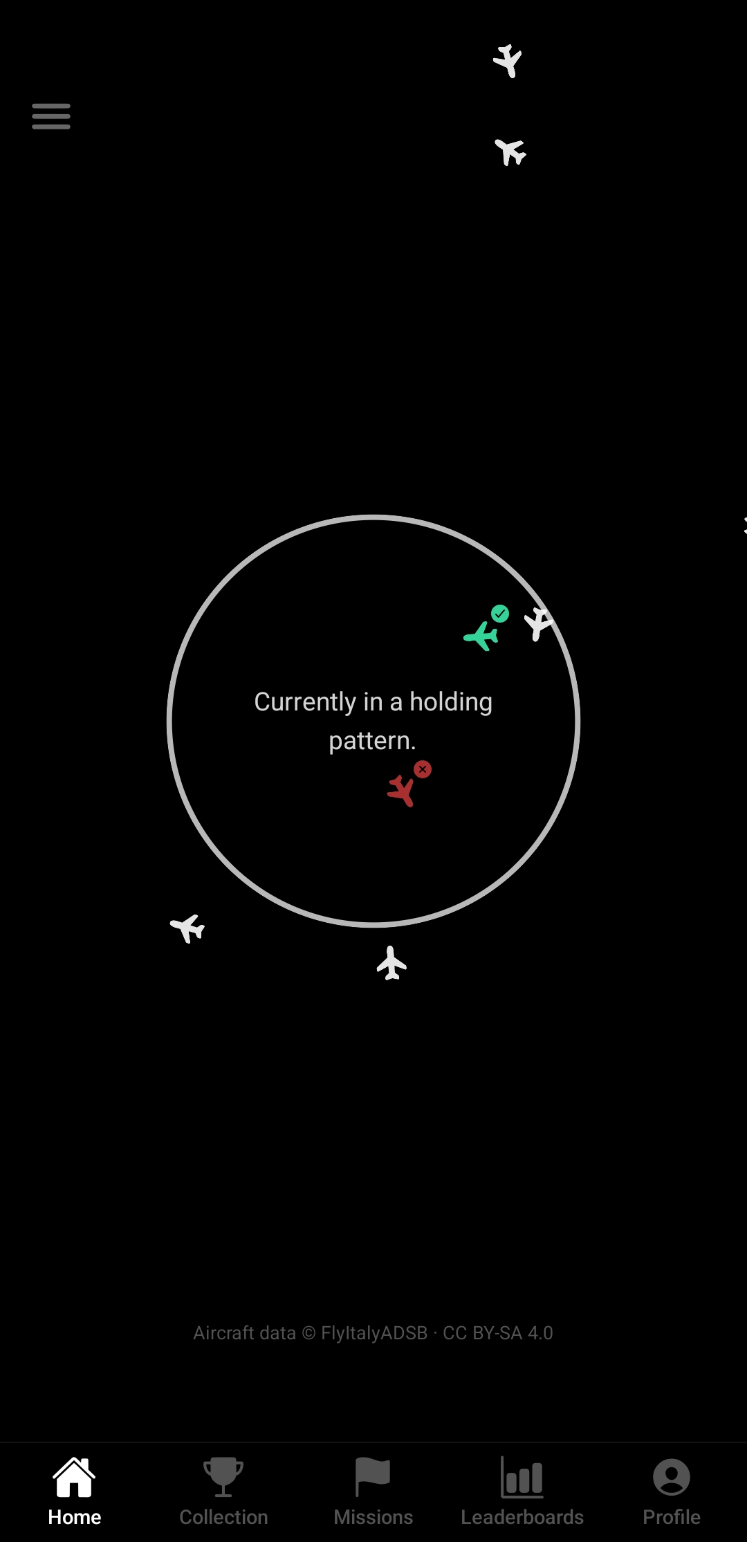 The Aerobove radar screen scanning for aircraft overhead